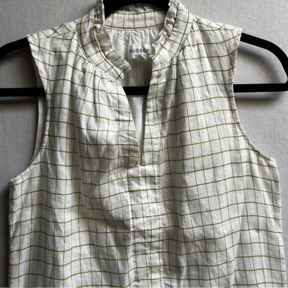 Hudson North The Picnic 100% Linen Tier dress Sz XS - Picture 7 of 13